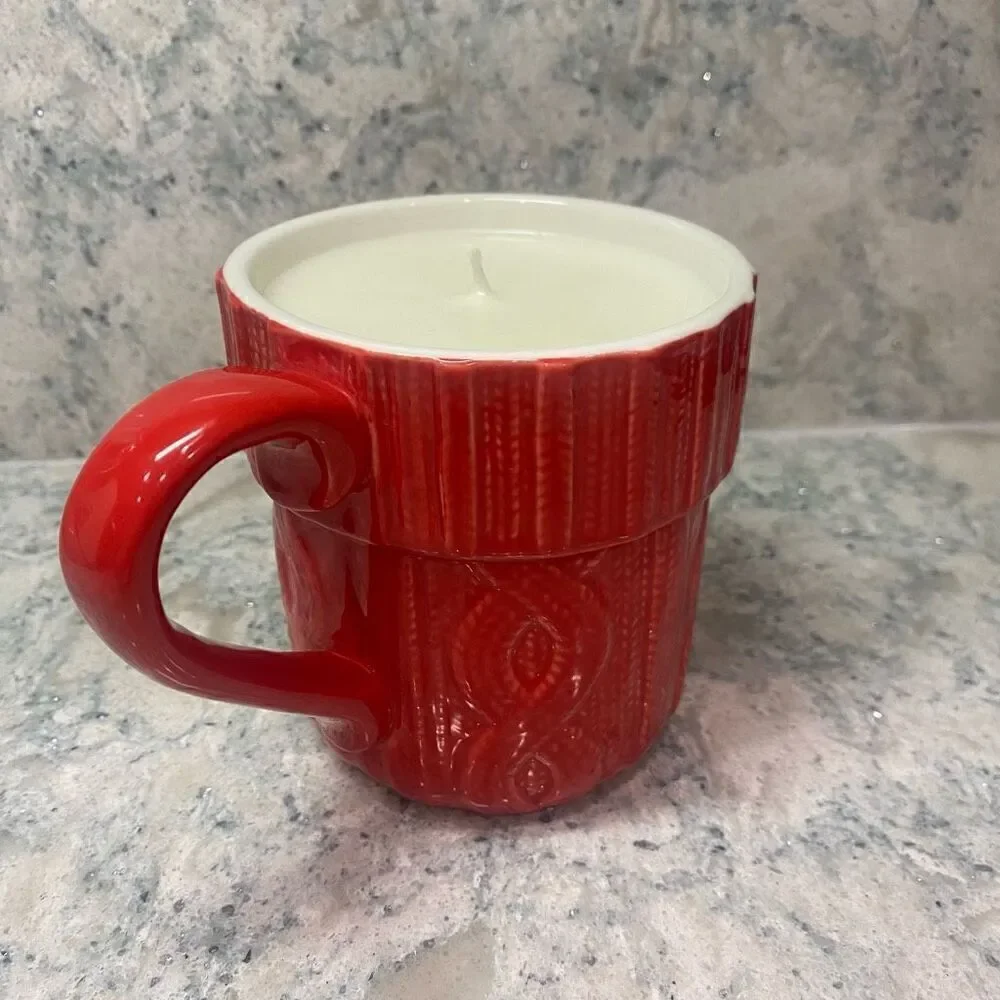 Cable Knit Sweater Candle